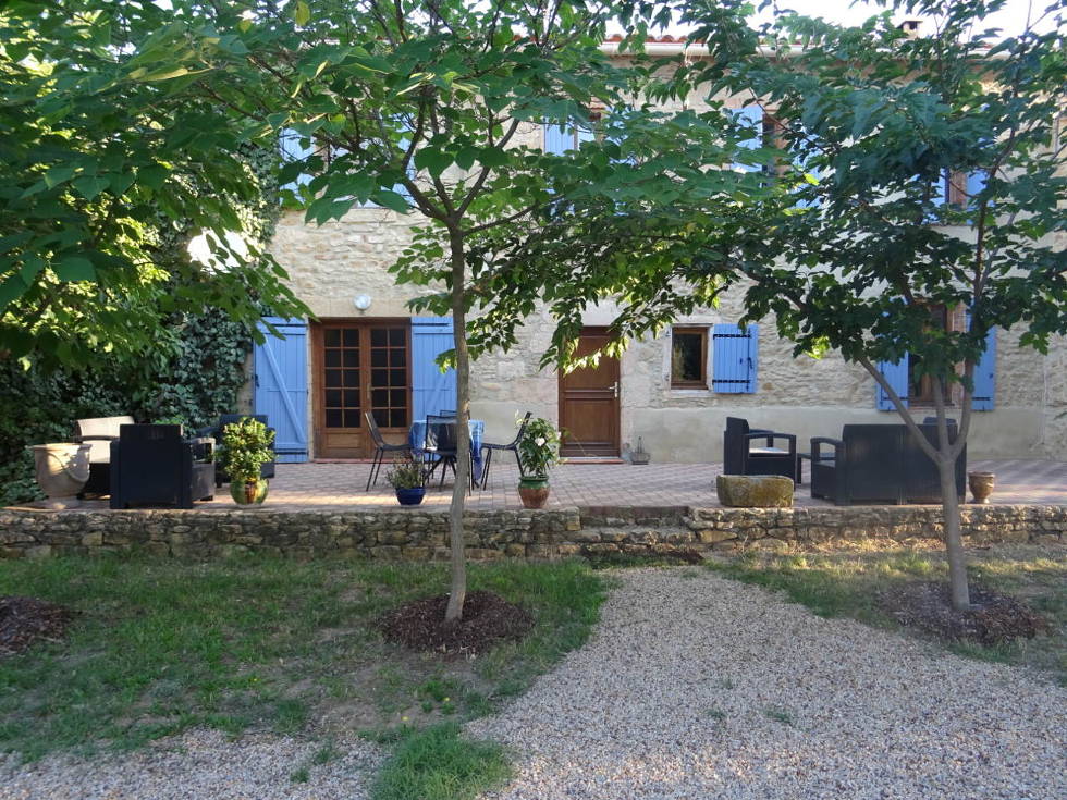 L'entrée du gite La salette